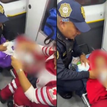 Policía de la SSC rescata a bebé abandonado en calles de Miguel Hidalgo, CDMX