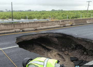 Mega socavón en Michoacán: Cierre total de la carretera Quiroga-Tepalcatepec