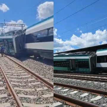 Descarrilamiento del Tren Maya en Izamal, Yucatán, sin lesionados