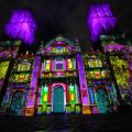 La catedral de Puebla se ilumina con “Septiembre Brilla” en honor a la independencia