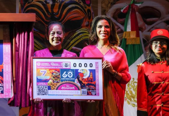 Lotería Nacional honra el patrimonio cultural de México con el billete conmemorativo del Huey Atlixcáyotl