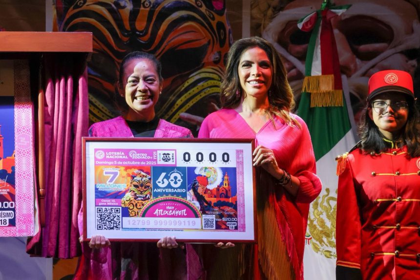 Lotería Nacional honra el patrimonio cultural de México con el billete conmemorativo del Huey Atlixcáyotl