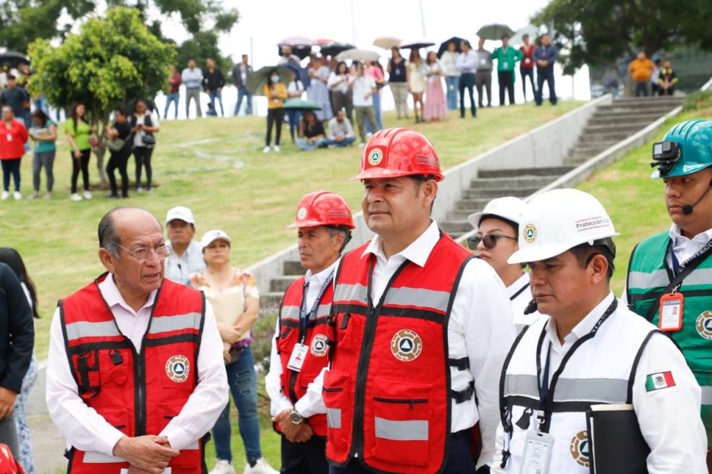 Segundo Simulacro Nacional 2025: Más de 1.2 millones de personas fortalecen la cultura de prevención en Puebla 2 AA 19 09 3
