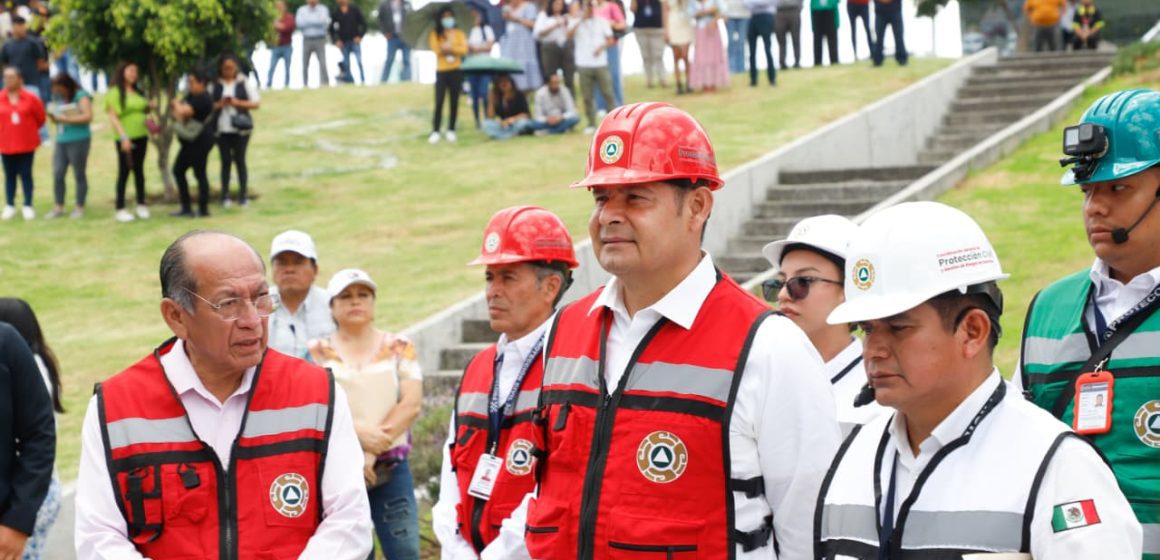 Segundo Simulacro Nacional 2025: Más de 1.2 millones de personas fortalecen la cultura de prevención en Puebla