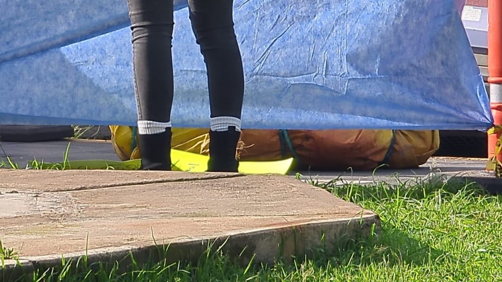 Cadáver abandonado en el parque de Analco, corresponde a un comerciante tlaxcalteca 1 ANALCO