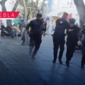 Asaltantes detenidos en pleno Centro Histórico tras persecución policial