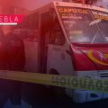 Chofer de la Ruta CU recibe balazo durante asalto en el Centro Histórico