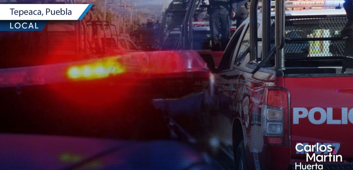 Atacan a balazos a policías de Tepeaca;  hay un muerto y una lesionada