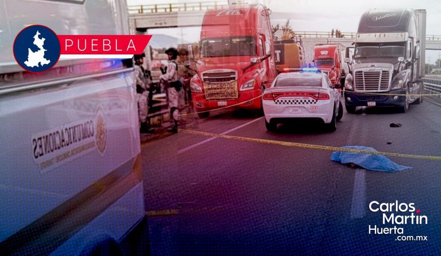 Atropellado Puebla -Orizaba Peatón murió tras ser atropellado en la autopista Puebla-Orizaba