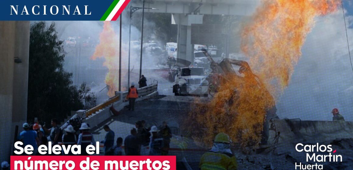 Se eleva a ocho el número de muertos por explosión de pipa en Iztapalapa