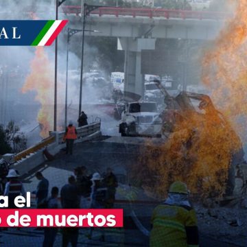 Se eleva a ocho el número de muertos por explosión de pipa en Iztapalapa
