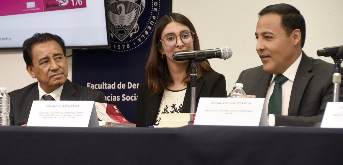 Presentación del libro “Ampliación y reconocimiento de los derechos por los tribunales constitucionales” en la BUAP