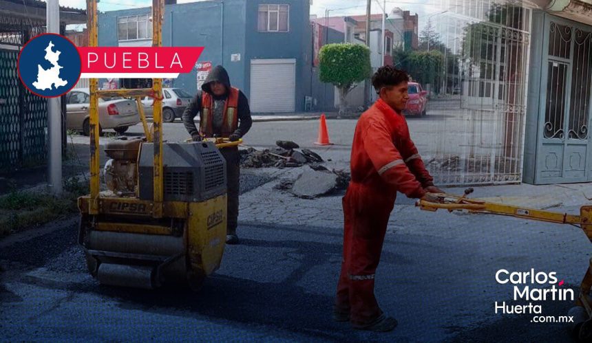 Bacheando Puebla Bacheando Puebla: más de 140 mil baches atendidos en calles de la ciudad