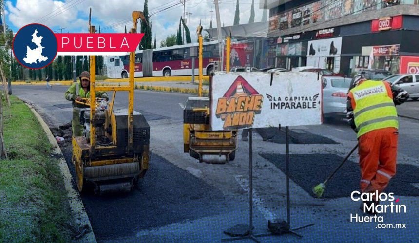 Bacheando Puebla Cuadrillas reparan calles y avenidas estratégicas este 30 de septiembre Bacheando Puebla: Cuadrillas reparan calles y avenidas estratégicas este 30 de septiembre