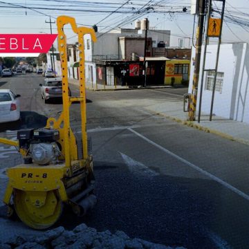Bacheando Puebla: Estas calles tendrán trabajos de bacheo este 1 de septiembre