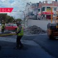 Bacheando Puebla: Trabajos de bacheo continúan este 15 de septiembre
