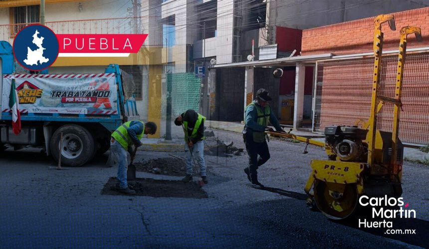 Bacheo - Bacheando Puebla Bacheando Puebla: atención a los barrios con labores de mantenimiento vial este 24 de septiembre