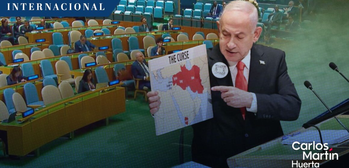 Delegaciones se ausenta durante discurso de Netanyahu en Asamblea de la ONU