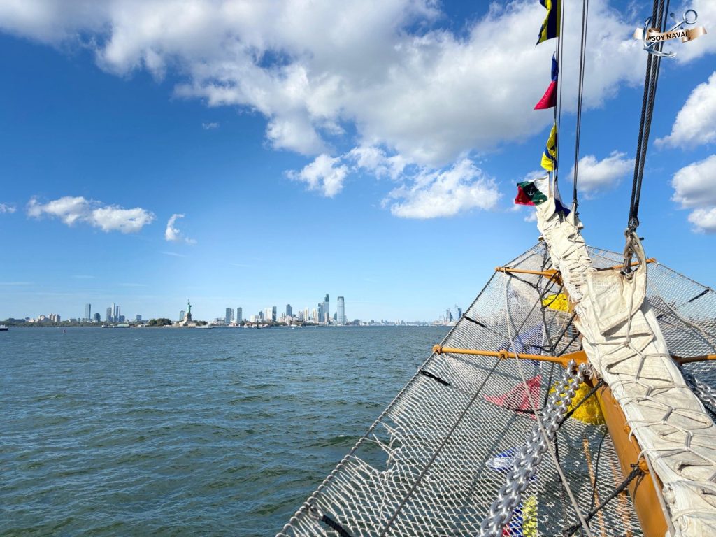 Buque Cuauhtémoc regresa a Nueva York tras pruebas en el mar 1 Buque Cuauhtemoc Nueva York
