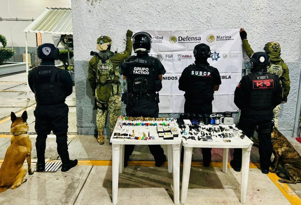 Realiza SSP operativos simultáneos en penales de Tepexi y San Pedro Cholula 1 CERESO