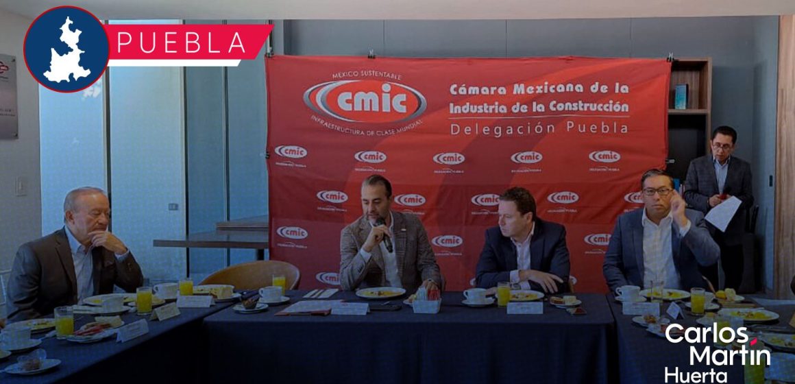 CMIC Puebla y Agua de Puebla sellan alianza por obras hídricas de calidad