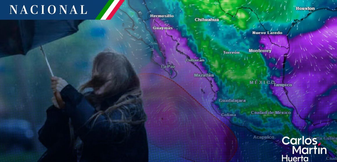 Monzón mexicano y primer frente frío provocarán lluvias y altas temperaturas