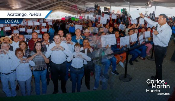 Con justicia social, gobierno estatal impulsa obras comunitarias en microrregión de Acatzingo