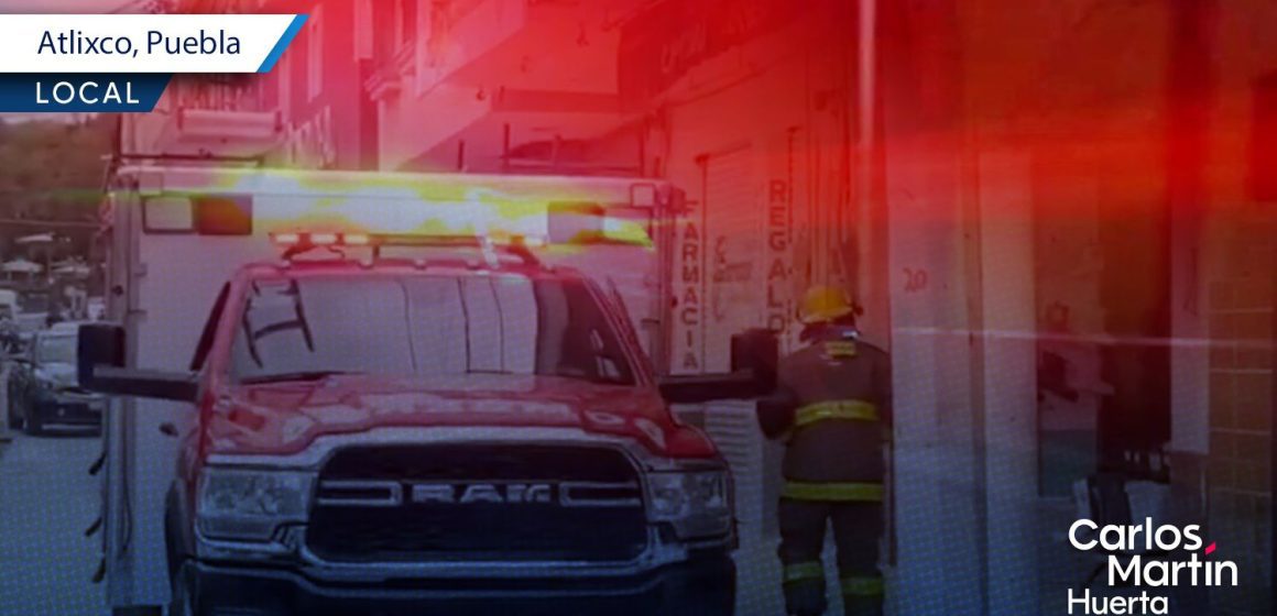 Cortocircuito provoca explosión en el Centro de Atlixco