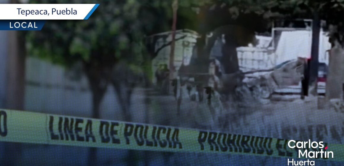 Hallan dos cuerpos con mensaje en Tepeaca
