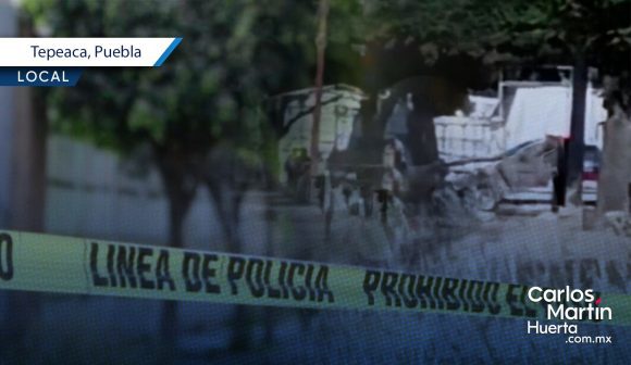 Hallan dos cuerpos con mensaje en Tepeaca