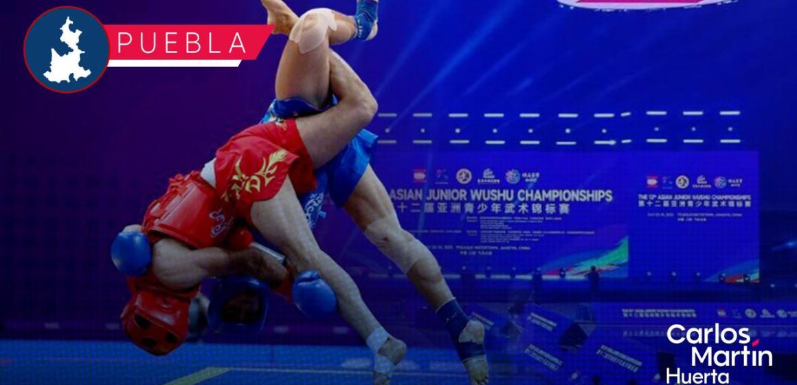 Deportistas poblanos participarán en Campeonatos Mundiales de Wushu y Luchas Asociadas 2025