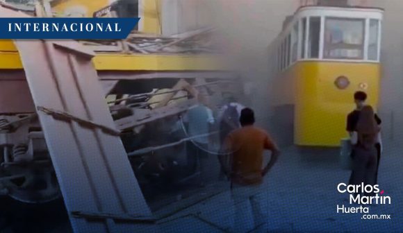 Descarrila icónico funicular en Lisboa; hay tres muertos y una veintena de heridos
