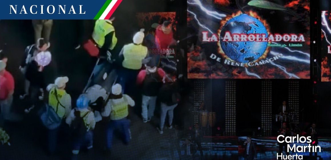 Desmayos durante el concierto de La Arrolladora en el Zócalo de CDMX