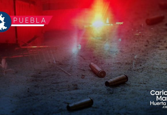 Asesinan a balazos a motociclista en Chietla; autoridades investigan