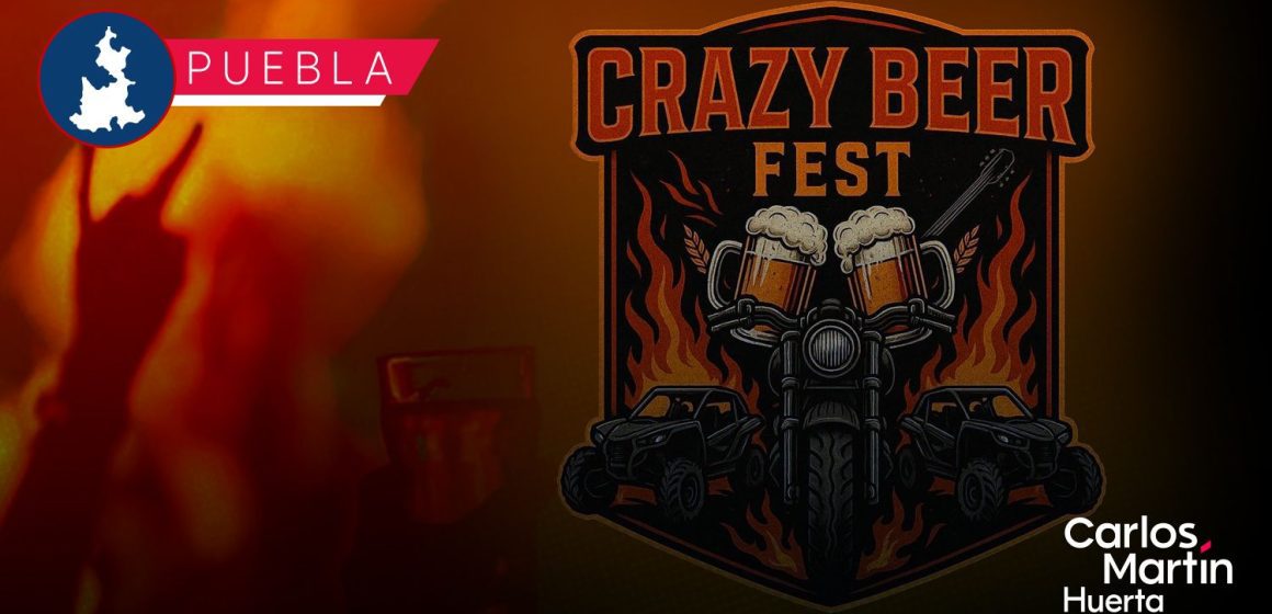 El Crazy Beer Fest 2025 llega a Puebla en octubre