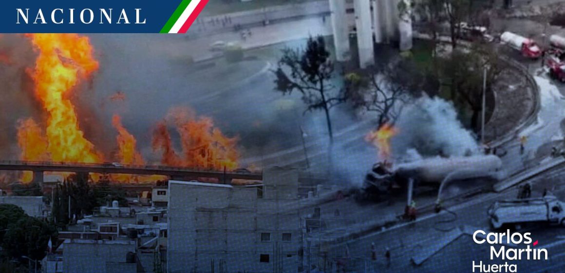 Aumenta a cinco los muertos por explosión de pipa en Iztapalapa