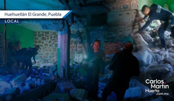 Explosión por pirotecnia en Huehuetlán El Grande deja 12 personas lesionadas