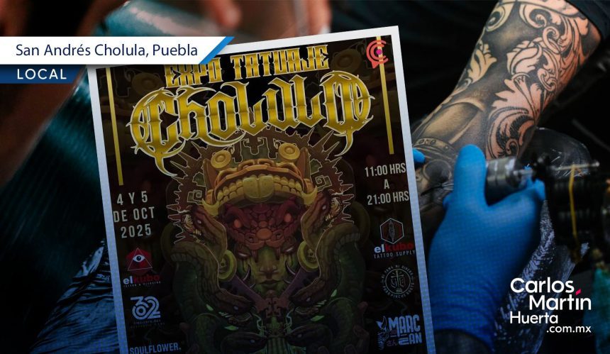 Expo Tatuaje Cholula 2025 destinará ganancias a la casa hogar Vivir de Amor Expo Tatuaje Cholula 2025 destinará ganancias a la casa hogar “Vivir de Amor”