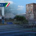 Facultad de Economía de la UNAM suspende clases tras amenaza de posible explosivo