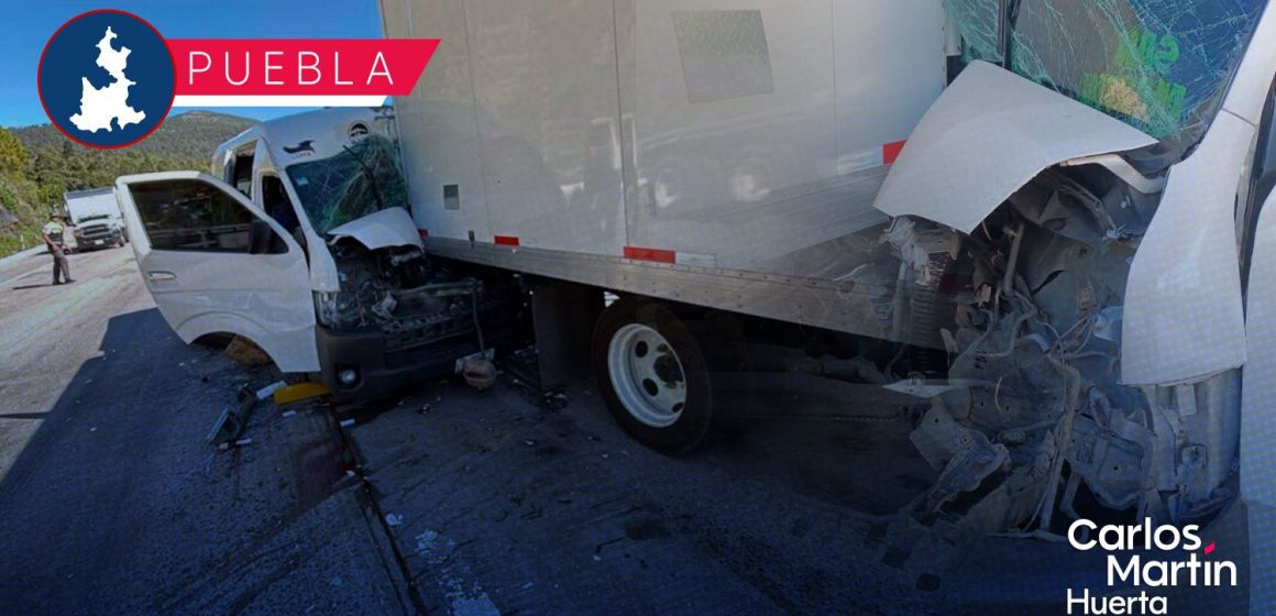 Fatal accidente en la autopista México-Puebla; un fallecido y seis heridos