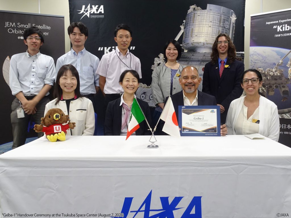 Foto 02 ANUNCIAN LANZAMIENTO DE NANOSATELITE MEXICANO GXIBA 1