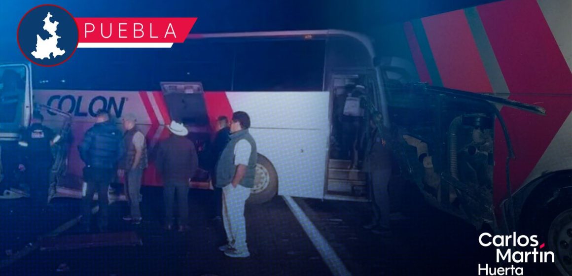 Fuerte accidente en la autopista Puebla-Orizaba provoca cierre total de la vía