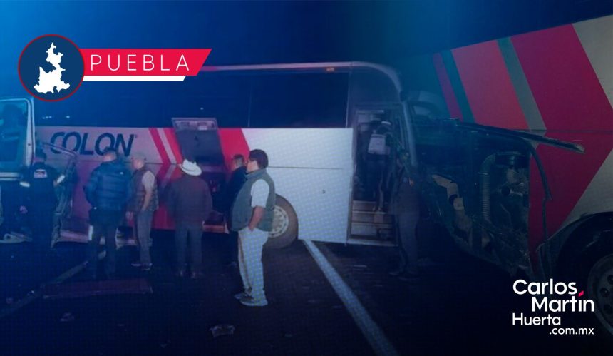 Fuerte accidente en la autopista Puebla-Orizaba provoca cierre total de la vía