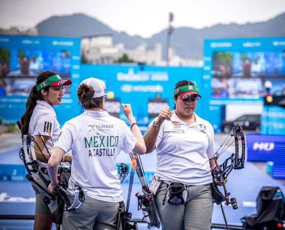México conquista el oro histórico en el Mundial de Tiro con Arco en Gwangju