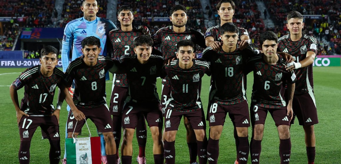 México y Brasil empatan 2-2 en el Mundial Sub-20 Chile 2025