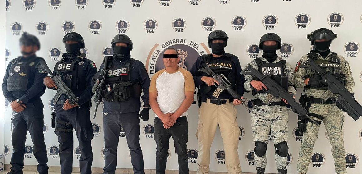 Cae “El Silencio”, presunto jefe del CJNG en Michoacán y Guanajuato