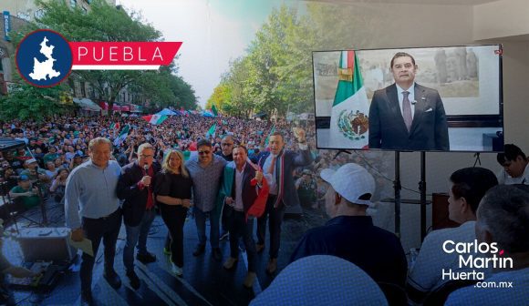 Gobierno de Puebla acompaña a comunidad migrante en festejos patrios en Estados Unidos