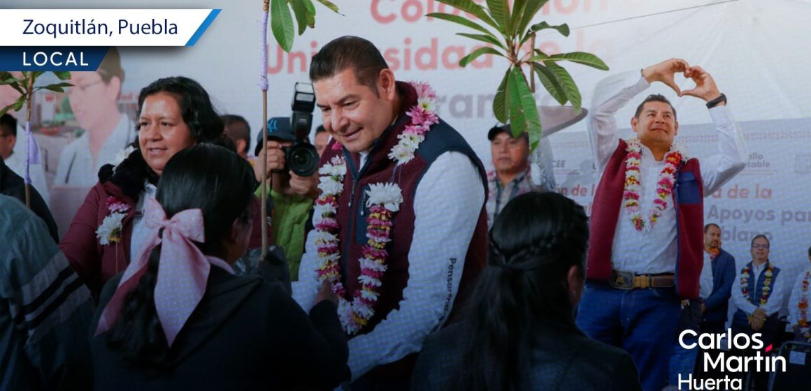 Gobierno de Puebla reforesta Zoquitlán con frutales y fortalece riqueza comunitaria