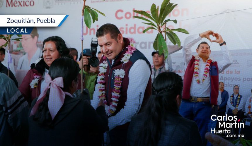 Gobierno de Puebla reforesta Zoquitlán con frutales y fortalece riqueza comunitaria