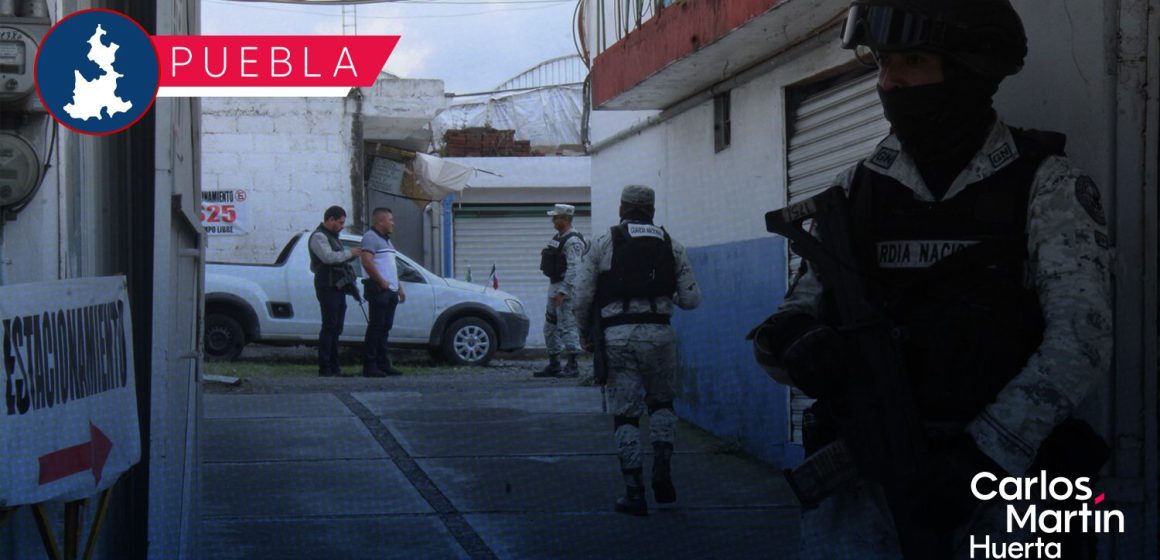 Guardia Nacional realiza operativo y recupera motocicleta robada cerca del Mercado Morelos
